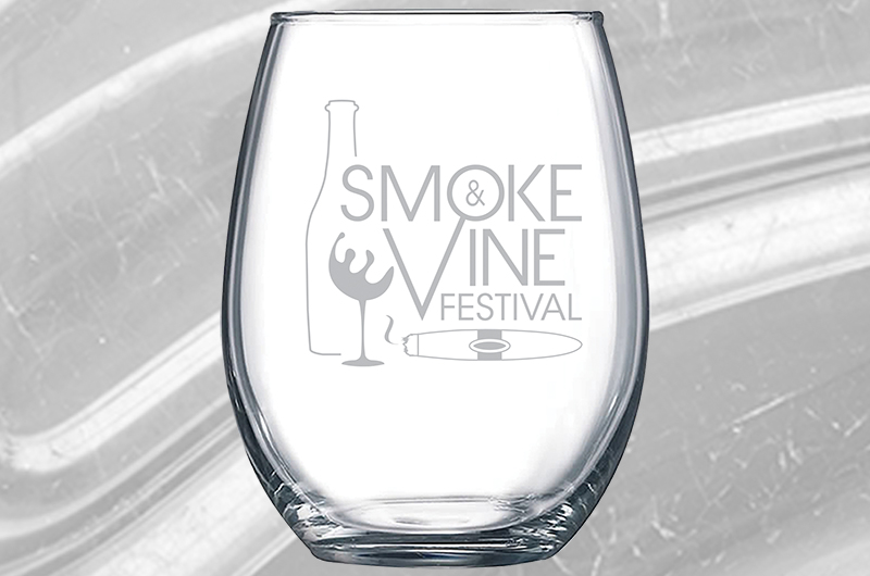 Smoke and Vine Social Glass